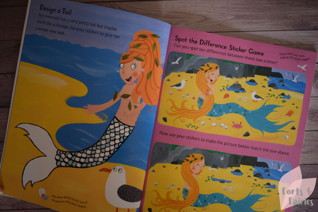 The Singing Mermaid Sticker Activity Book, Sugarlump and the Unicorn ...